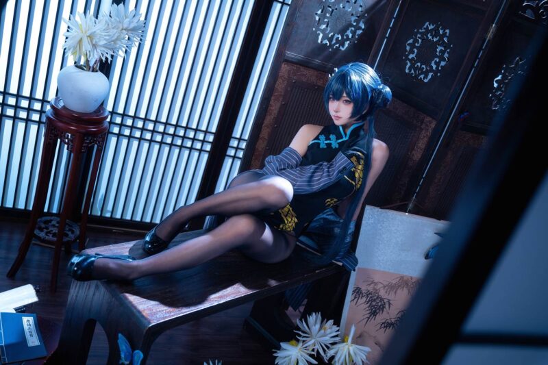 Seya-獅砸 NO.038 - 蔚藍(lán)檔案 妃咲 旗袍[12P/138MB]-無(wú)料攝影圈