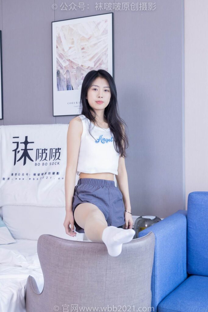 [BoBoSocks襪啵啵]NO.355 奶油-板鞋、白棉襪、肉絲[200P/1V/9.19GB]插圖2