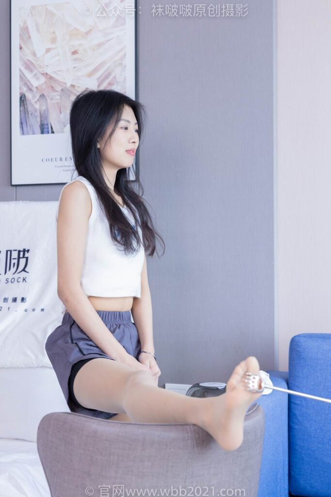 [BoBoSocks襪啵啵]NO.355 奶油-板鞋、白棉襪、肉絲[200P/1V/9.19GB]插圖3