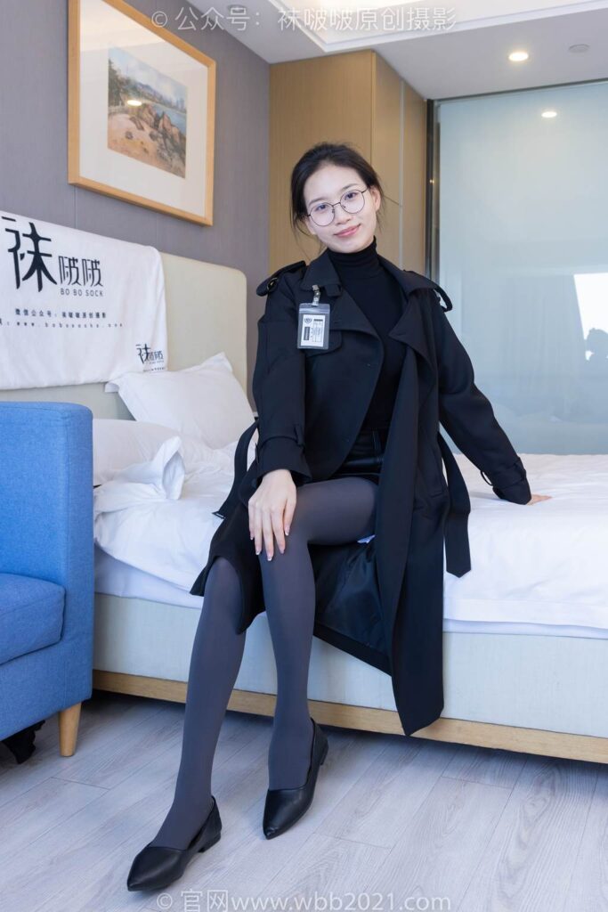 [BoBoSocks襪啵啵]NO.365 芝士-短靴、平底鞋、厚黑絲、厚灰絲[140P/1V/6.33GB]插圖