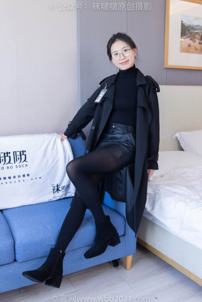 [BoBoSocks襪啵啵]NO.365 芝士-短靴、平底鞋、厚黑絲、厚灰絲[140P/1V/6.33GB]插圖2
