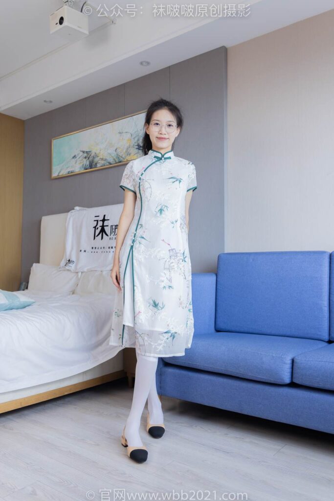 [BoBoSocks襪啵啵]NO.371 芝士-平底鞋、高跟涼鞋、厚白絲小腿襪、短白絲[140P/1V/6.03GB]插圖1