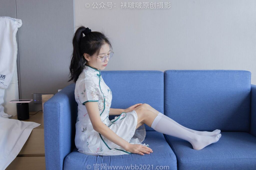 [BoBoSocks襪啵啵]NO.371 芝士-平底鞋、高跟涼鞋、厚白絲小腿襪、短白絲[140P/1V/6.03GB]插圖2