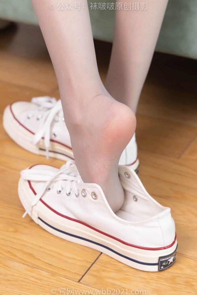 [BoBoSocks襪啵啵]NO.379 稚予-板鞋、灰絲[140P/1V/5.33GB]插圖1