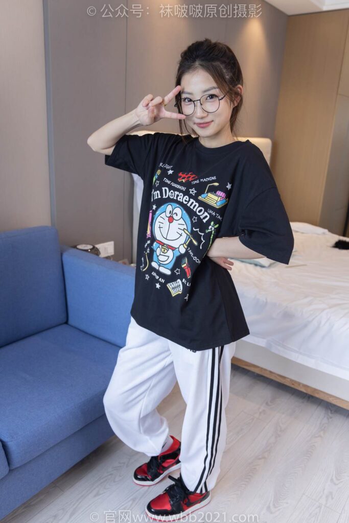 [BoBoSocks襪啵啵]NO.382 小沫-板鞋、白棉襪[143P/1V/5.58GB]插圖3