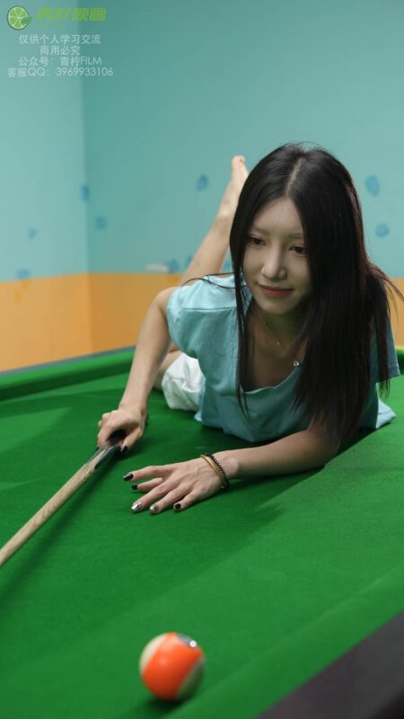 青檸映畫 NO.016 – 芥末 打臺球[253P/2V/14.9GB]-無料攝影圈