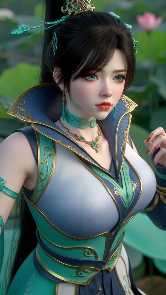 AI繪畫 785 斗破-青鱗[12P/98M]插圖1