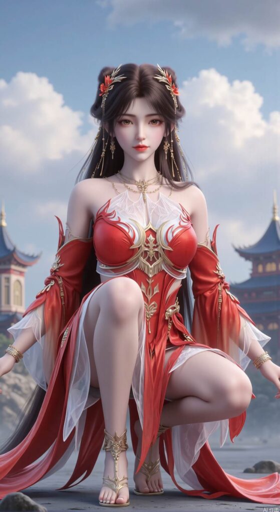 AI繪畫 792 火靈兒天神裝-誅仙[12P/39M]插圖2