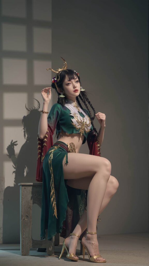 AI繪畫 798 牧神記-仙清兒[19P/132M]插圖1