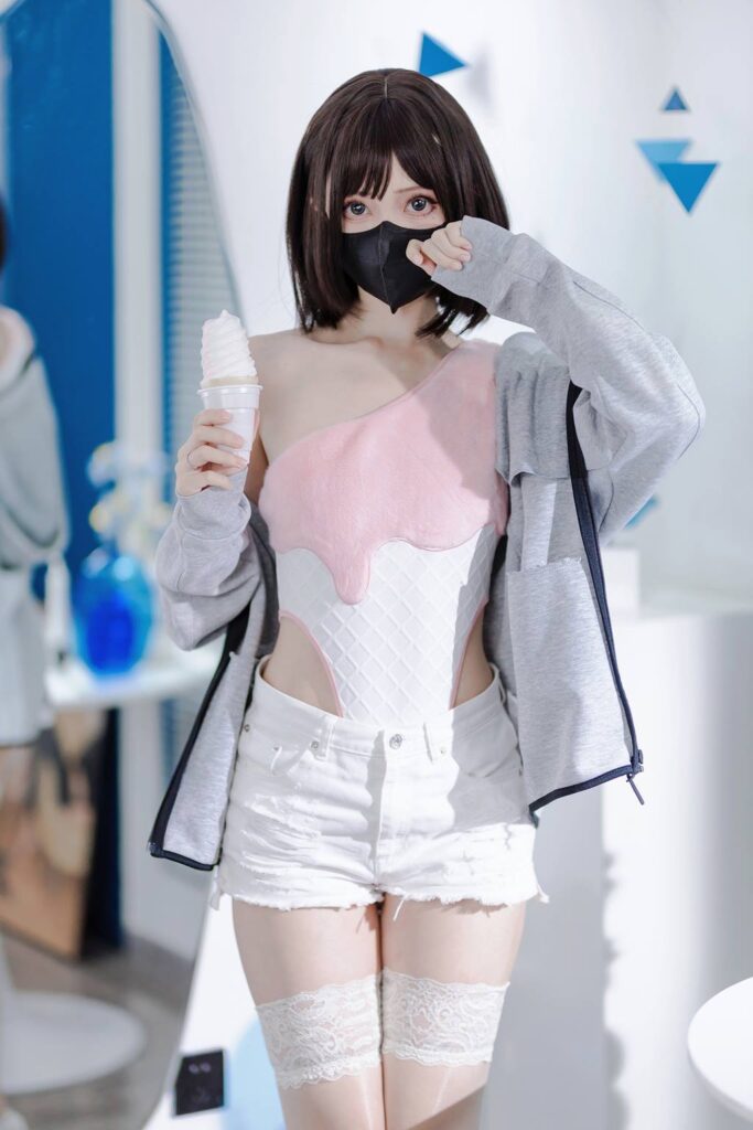 洛桑w伊梓 NO.017 – 甜筒[40P/261MB]插圖3