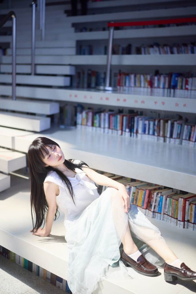 Shika小鹿鹿 NO.116 – 圖書館[16P/294MB]插圖1