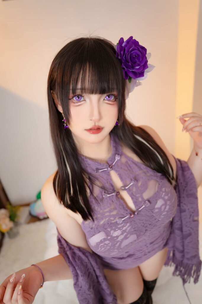 神楽板真冬 NO.265 – 紫色心情[75P/2V/477MB]插圖2