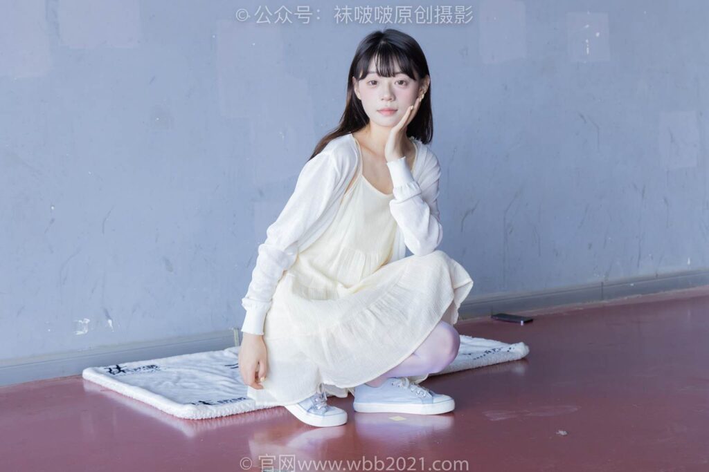 [BoBoSocks襪啵啵]NO.395 糯米-板鞋、白絲[145P/1V/6.59GB]插圖