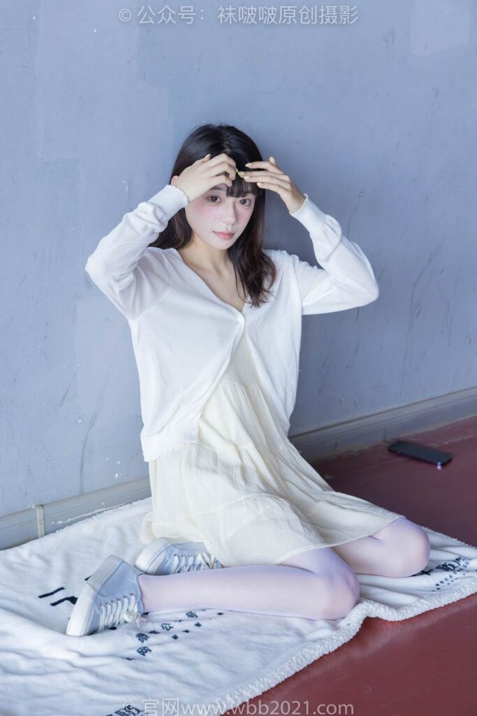 [BoBoSocks襪啵啵]NO.395 糯米-板鞋、白絲[145P/1V/6.59GB]插圖3