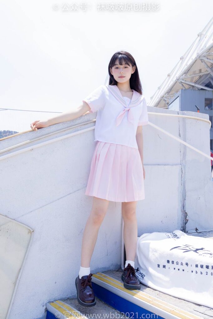 [BoBoSocks襪啵啵]NO.399 糯米-皮鞋、白棉襪、jk制服[145P/1V/6.34GB]插圖2