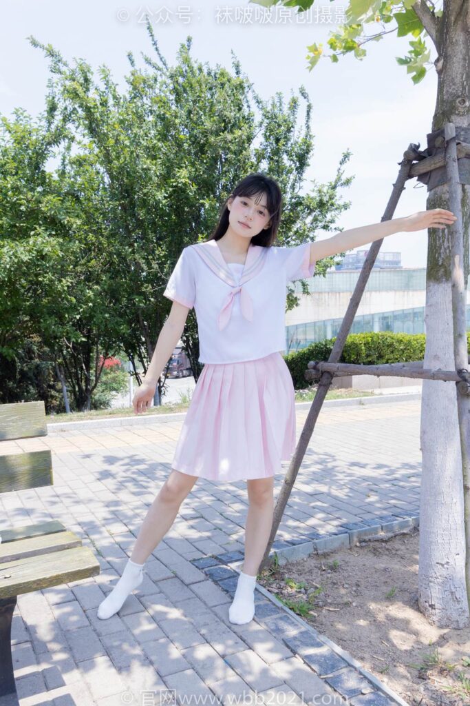 [BoBoSocks襪啵啵]NO.399 糯米-皮鞋、白棉襪、jk制服[145P/1V/6.34GB]插圖