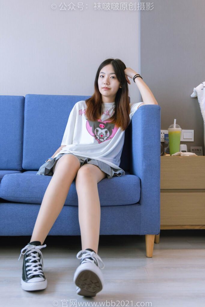 [BoBoSocks襪啵啵]NO.405 小甜豆-匡威板鞋、肉絲[140P/1V/5.50GB]插圖2