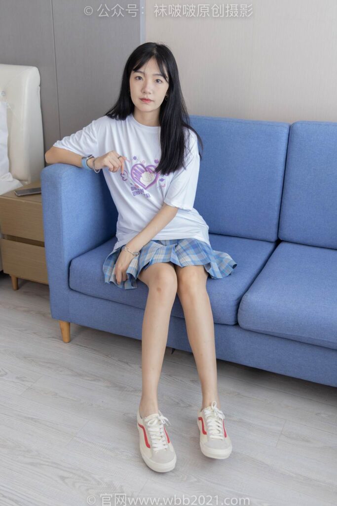 [BoBoSocks襪啵啵]NO.414 小甜豆-板鞋、帆布鞋、短白絲、船襪[150P/1V/5.52GB]插圖2