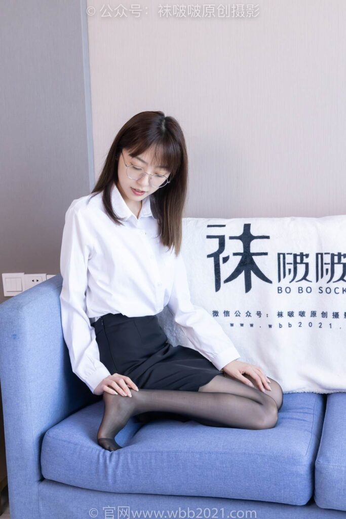 [BoBoSocks襪啵啵]NO.419 稚予-高跟鞋、黑絲、短肉絲、ol風(fēng)[142P/1V/5.69GB]插圖3