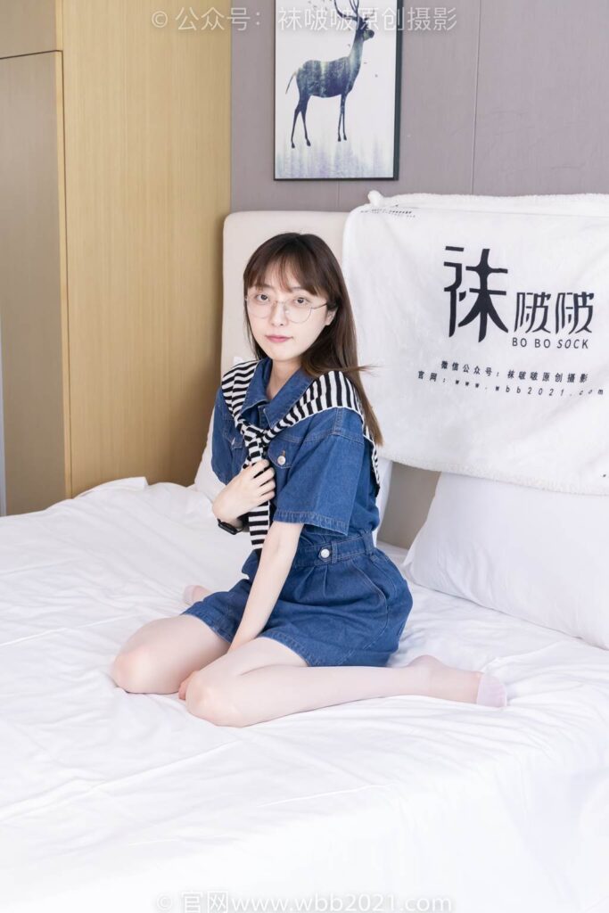 [BoBoSocks襪啵啵]NO.435 稚予-板鞋、運(yùn)動(dòng)鞋、白絲、肉絲[150P/1V/6.25GB]插圖3