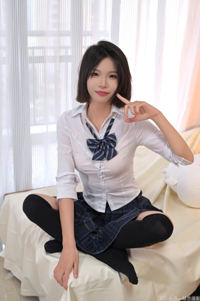 凝思攝影 NO.011 小睿-JK制服、過膝襪、瑪麗珍鞋[135P/1V/2.89GB]插圖5