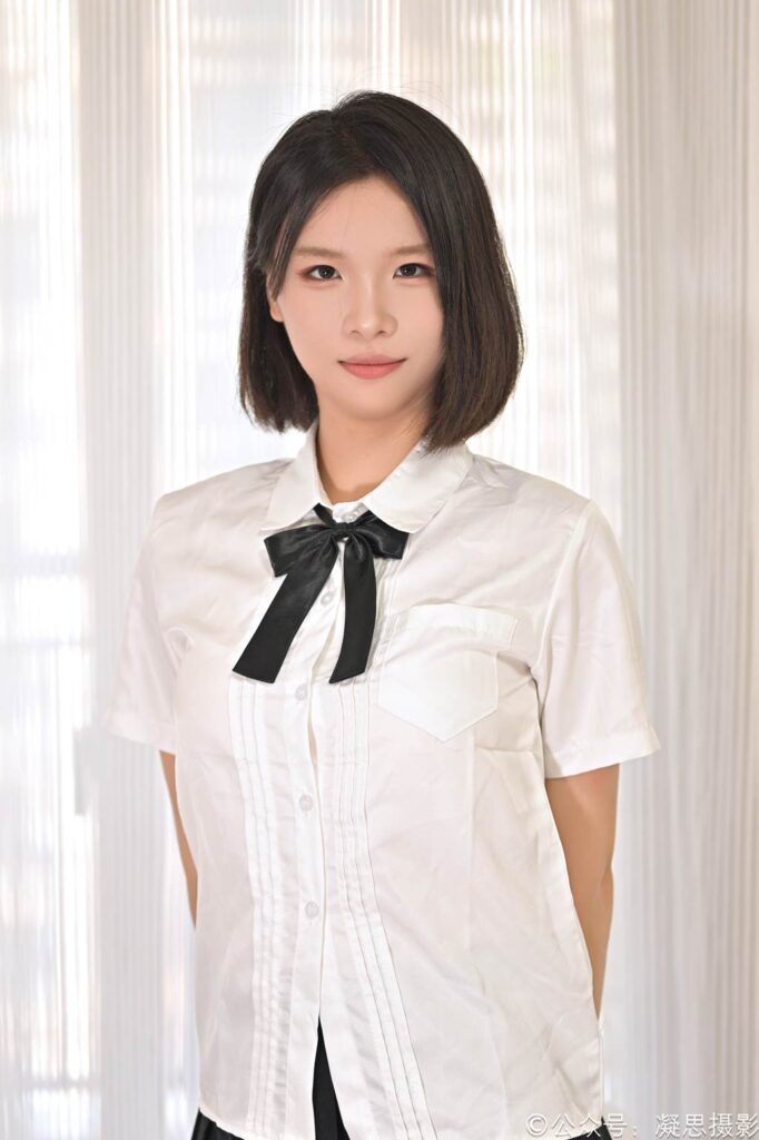 凝思攝影 NO.028 小睿-制服、連褲肉絲、短白襪、小皮鞋[142P/1V/4.08GB]插圖4