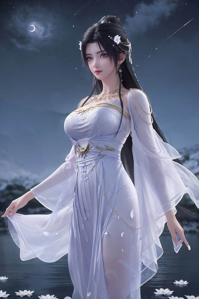 AI繪畫(huà) 799 清漪[85P/18M]插圖