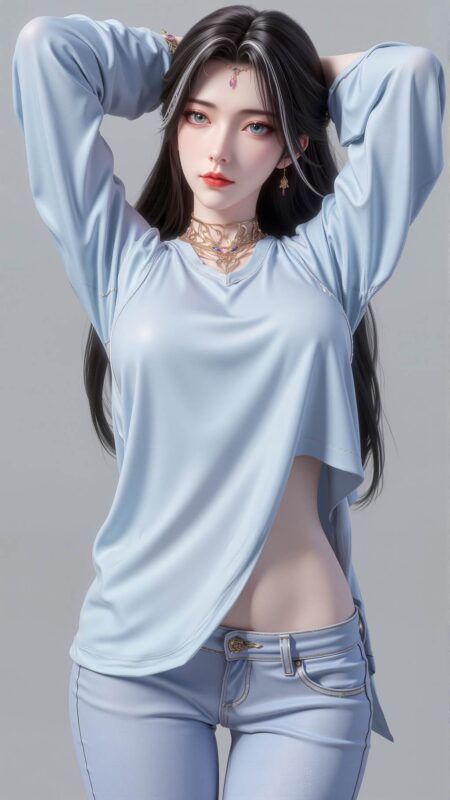 AI繪畫 807 完美世界-魔女[18P/137M]-無(wú)料攝影圈