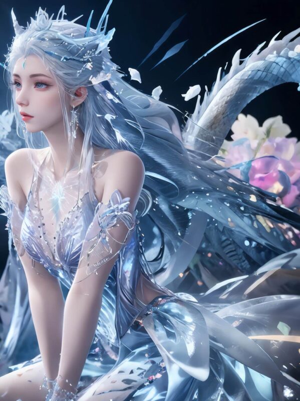 AI繪畫 813 雪女[40P/193M]-無(wú)料攝影圈