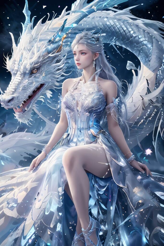 AI繪畫 813 雪女[40P/193M]插圖2