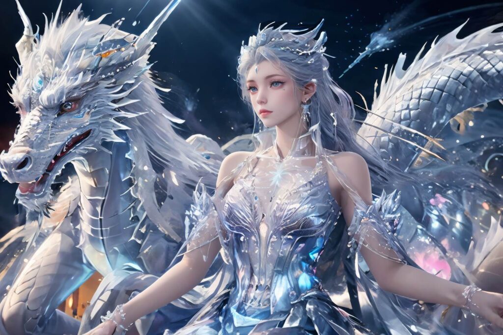 AI繪畫 813 雪女[40P/193M]插圖3