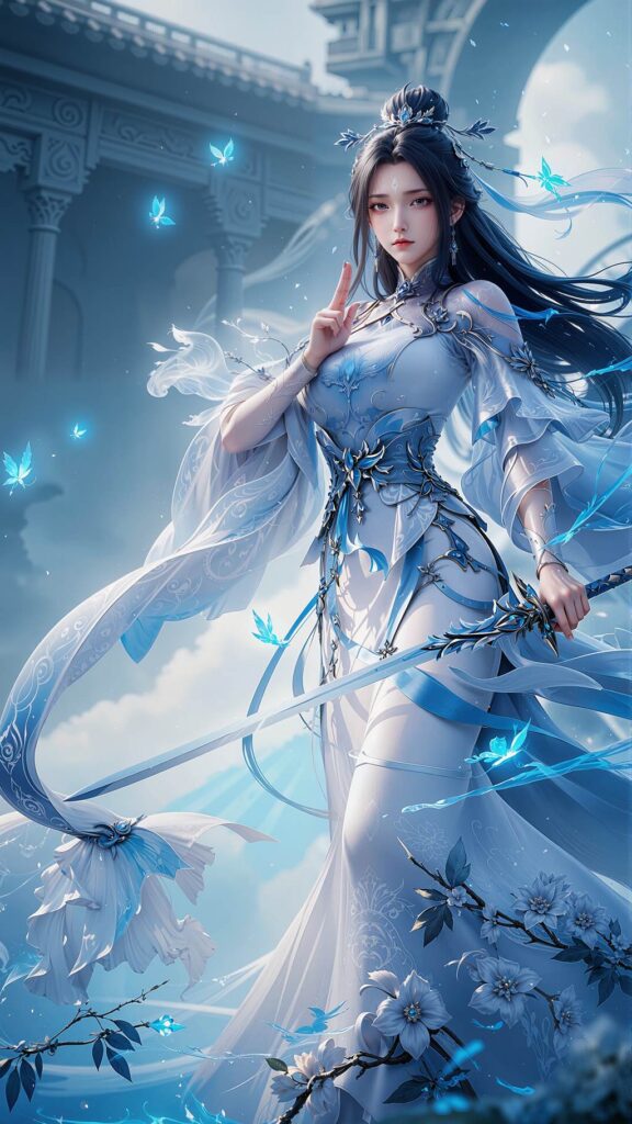 AI繪畫 818 誅仙-陸雪琪[16P/139M]插圖