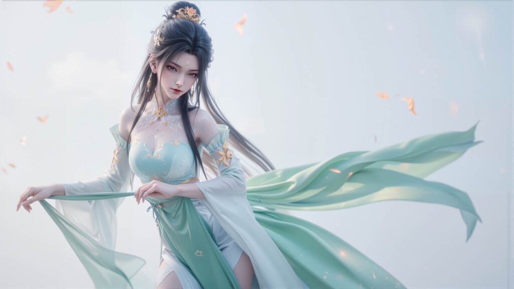 AI繪畫(huà) 819 誅仙-陸雪琪[17P/116M]插圖2