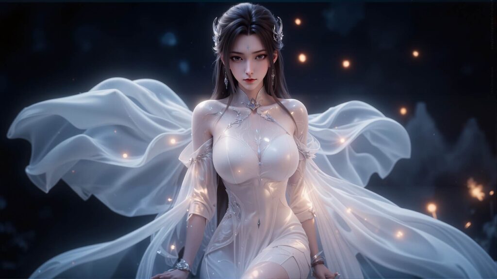 AI繪畫(huà) 819 誅仙-陸雪琪[17P/116M]插圖1