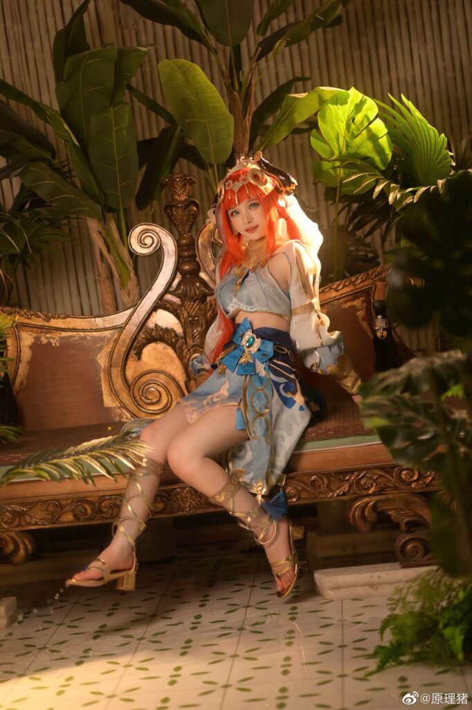 白莉愛(ài)吃巧克力 NO.006 – 原理豬 原神-妮露[10P/416MB]插圖1