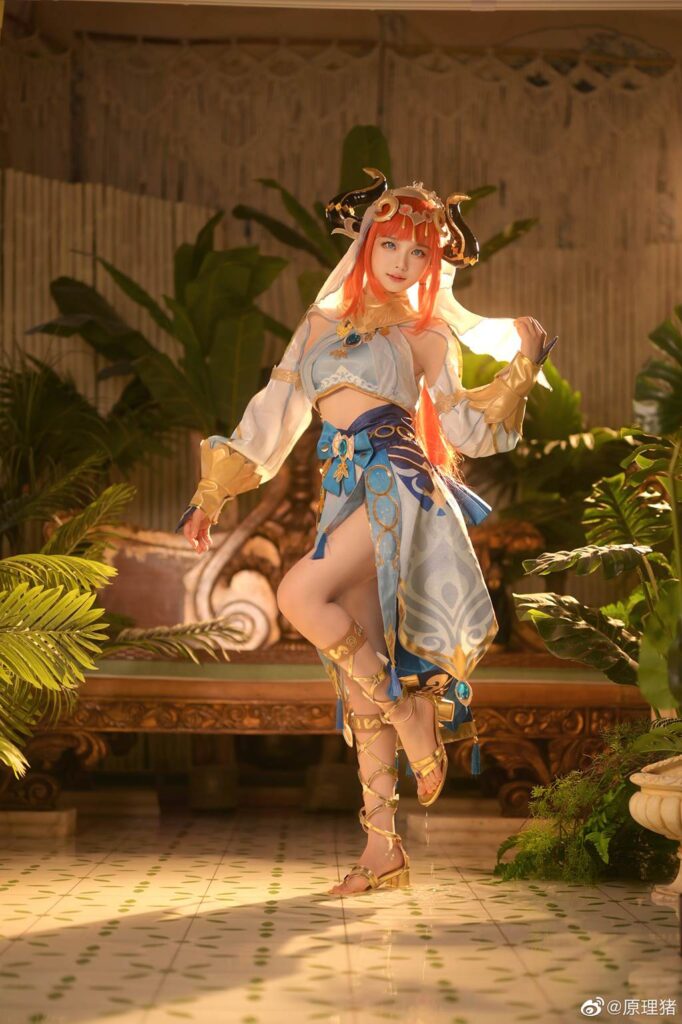 白莉愛(ài)吃巧克力 NO.006 – 原理豬 原神-妮露[10P/416MB]插圖