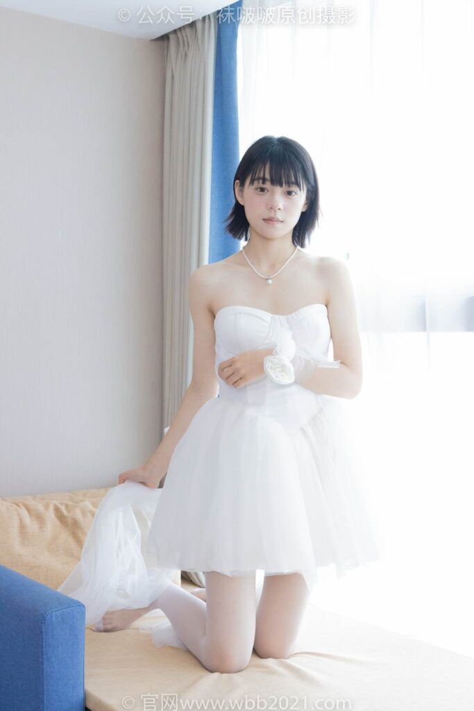 [BoBoSocks襪啵啵]NO.443 糯米-高跟鞋、白絲、裸足[139P/1V/6.32GB]插圖3