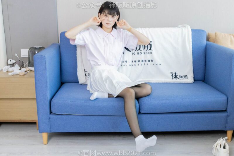 [BoBoSocks襪啵啵]NO.449 糯米 運動鞋、白棉襪、黑絲[148P/1V/7.58GB]-無料攝影圈
