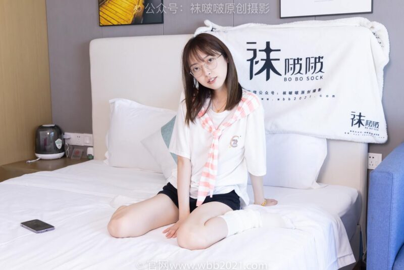 [BoBoSocks襪啵啵]NO.527 稚予-帆布鞋、堆堆襪套、白棉襪（花絮版）[140P/1V/6.34GB]-無料攝影圈