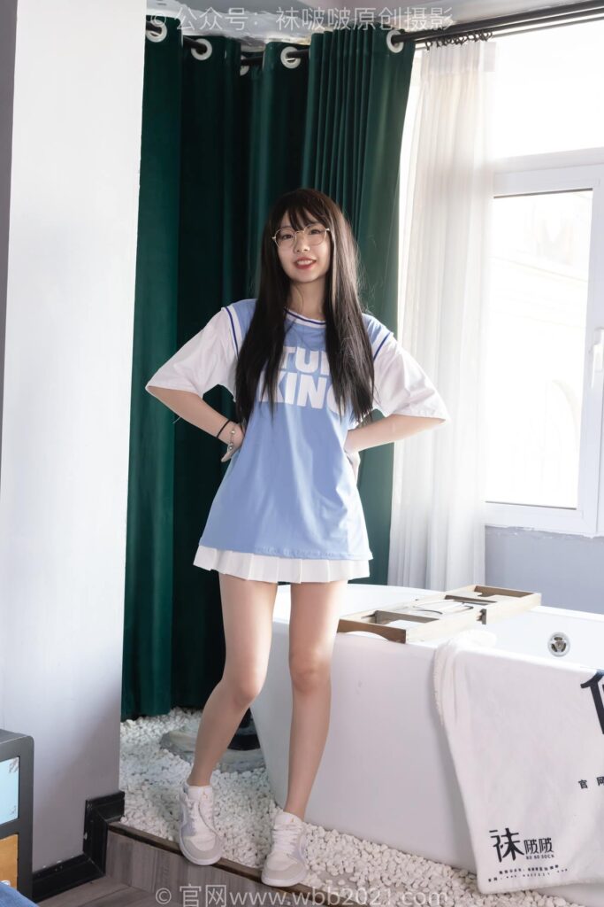 [BoBoSocks襪啵啵]NO.561 小甜豆-板鞋、短白棉襪、裸足[155P/1V/5.76GB]插圖1