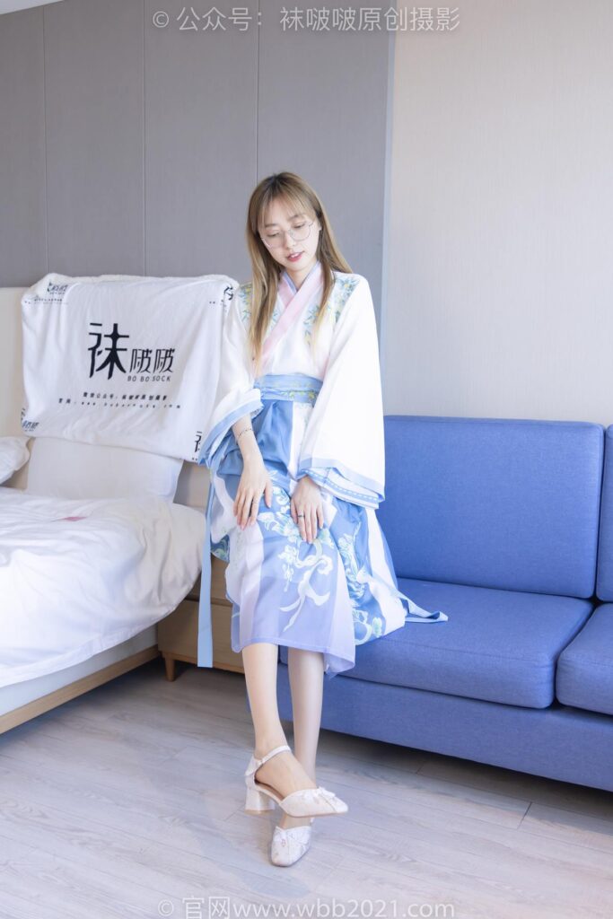 [BoBoSocks襪啵啵]NO.564 稚予-漢服、高跟鞋、薄肉絲[140P/1V/6.14GB]插圖1