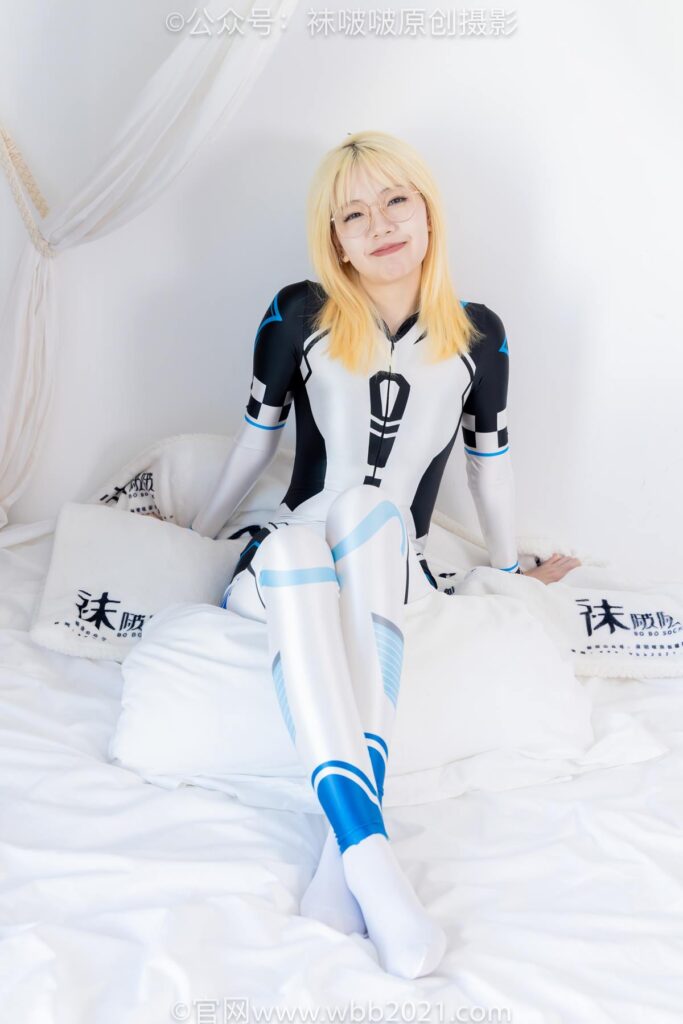 [BoBoSocks襪啵啵]NO.568 小甜豆-連體服、高跟鞋、厚白絲[148P/1V/6.39GB]插圖3