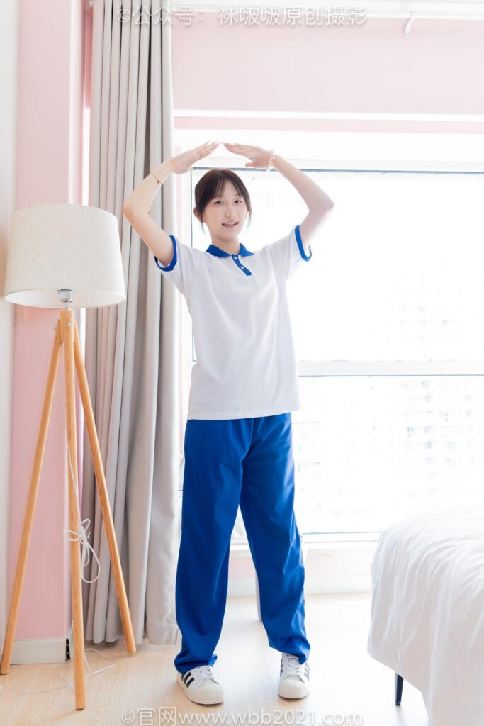 [BoBoSocks襪啵啵]NO.569 香菜-校服、板鞋、白棉襪、薄肉絲[157P/1V/7.15GB]插圖