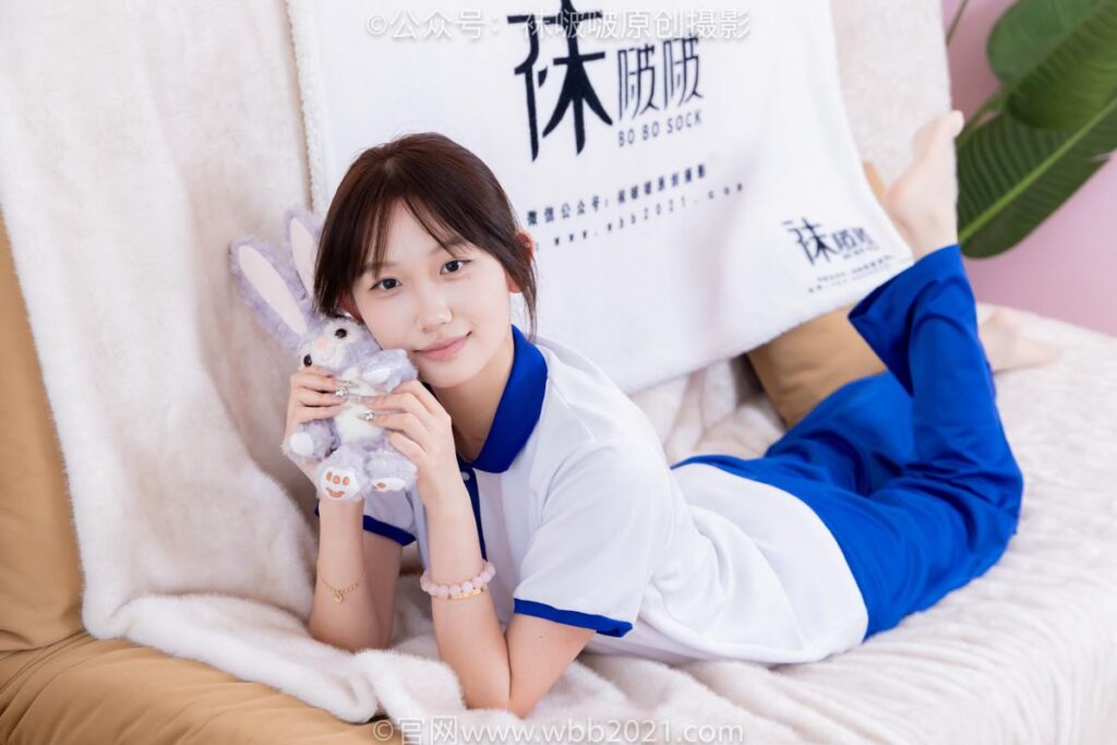 [BoBoSocks襪啵啵]NO.569 香菜-校服、板鞋、白棉襪、薄肉絲[157P/1V/7.15GB]插圖1