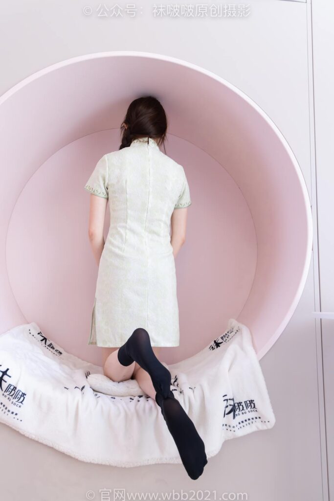 [BoBoSocks襪啵啵]NO.577 香菜-皮鞋、平底鞋、肉色船襪、黑棉襪、旗袍[140P/1V/5.65GB]插圖