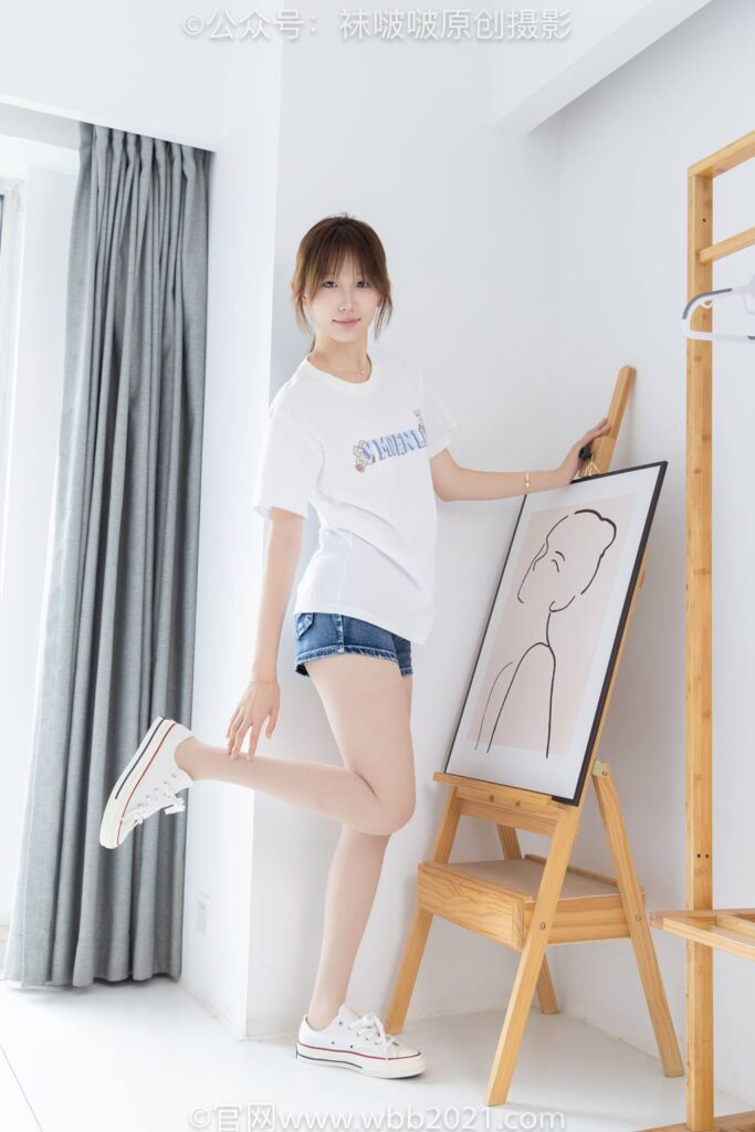 [BoBoSocks襪啵啵]NO.587 香菜-匡威帆布鞋、薄肉絲[179P/1V/9.41GB]插圖1